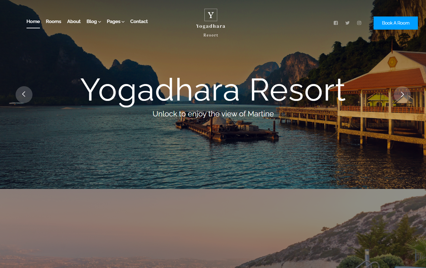 Yogadhara Resort Website